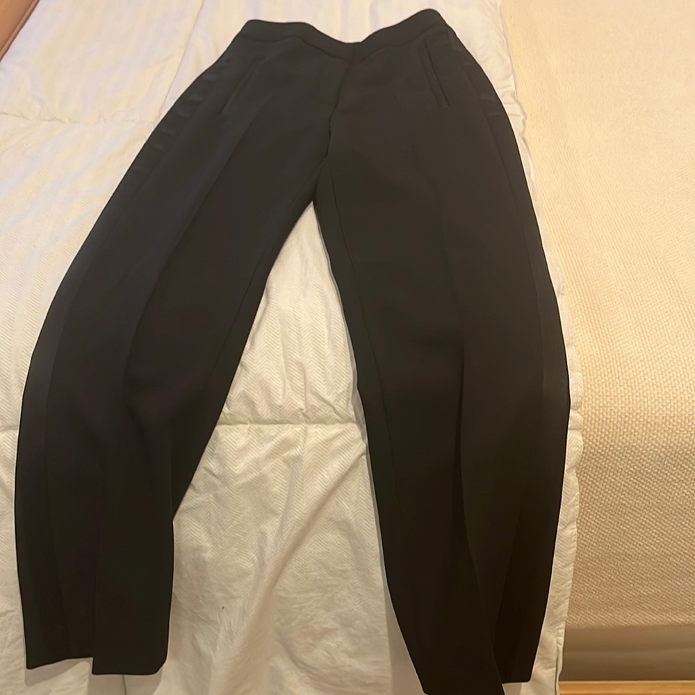 Black tuxedo pants